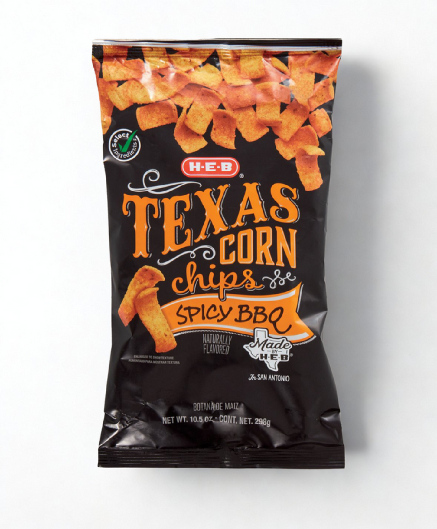 H‑E‑B™️ Texas Corn Chips - Locally Texas.