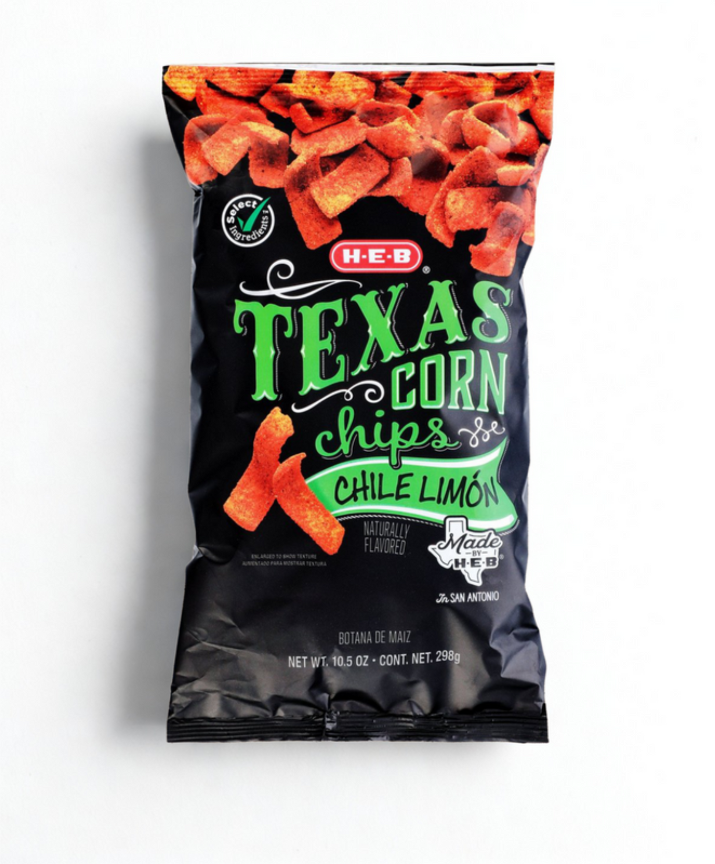 H‑E‑B™️ Texas Corn Chips Chile Limon