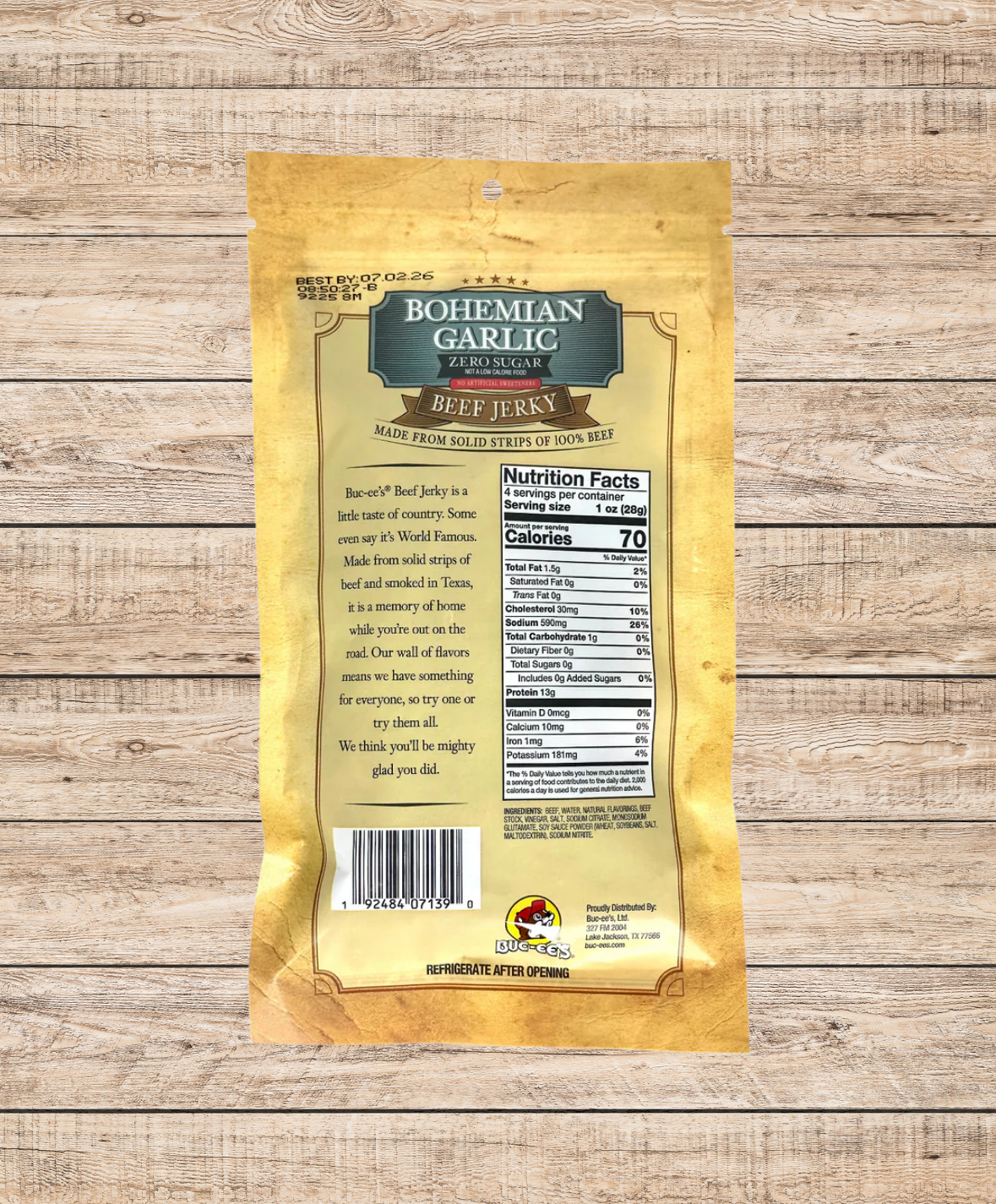 Buc-ee’s™️ Beef Jerky – Premium Texas-Style Jerky in All Flavors