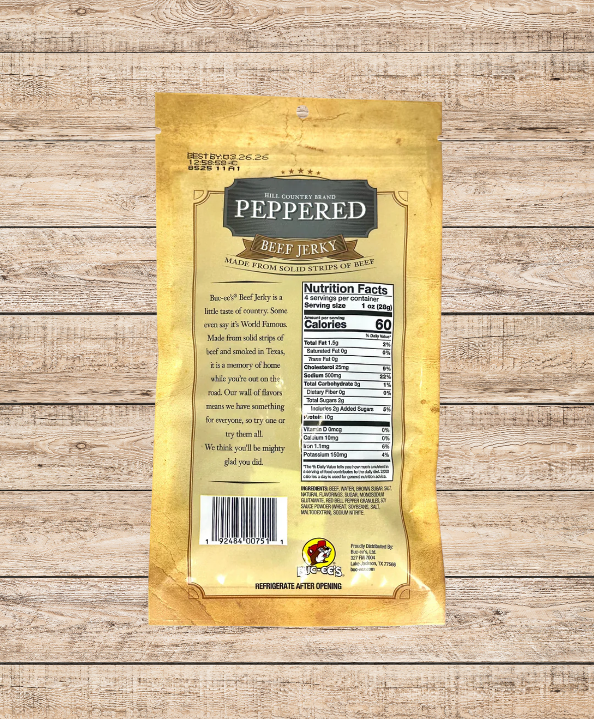 Buc-ee’s™️ Beef Jerky – Premium Texas-Style Jerky in All Flavors