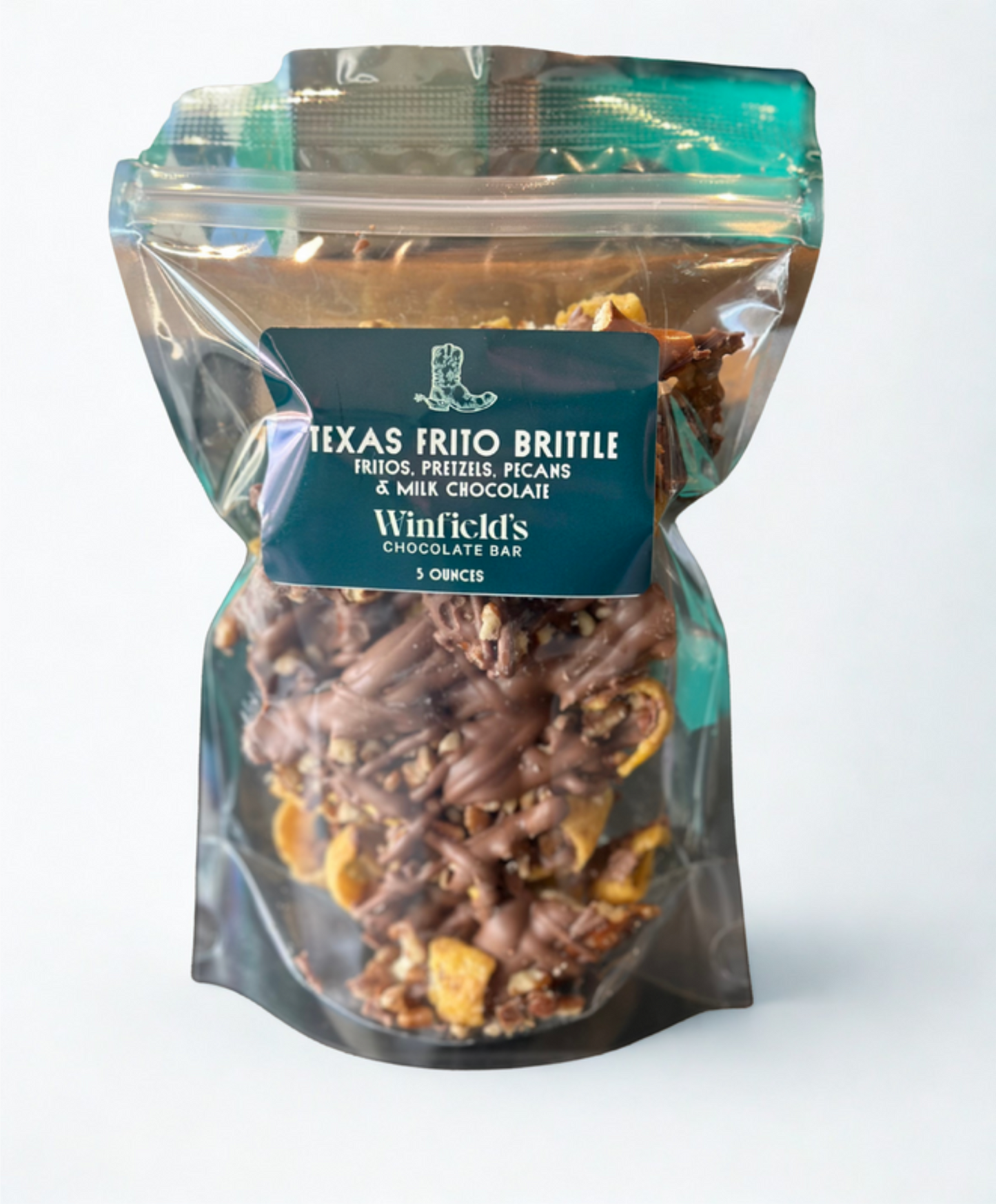 Winfields Chocolate Bar Texas Frito Brittle - Locally Texas.