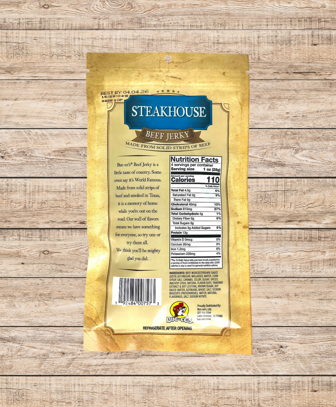 Buc-ee’s™️ Beef Jerky – Premium Texas-Style Jerky in All Flavors