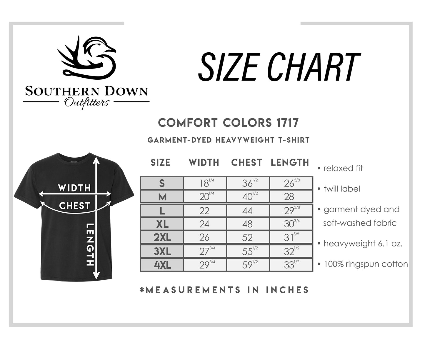 Bedded Down Buck Tee