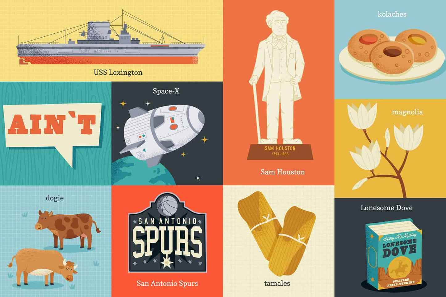 100 First Words for Little Texans - Locally Texas.