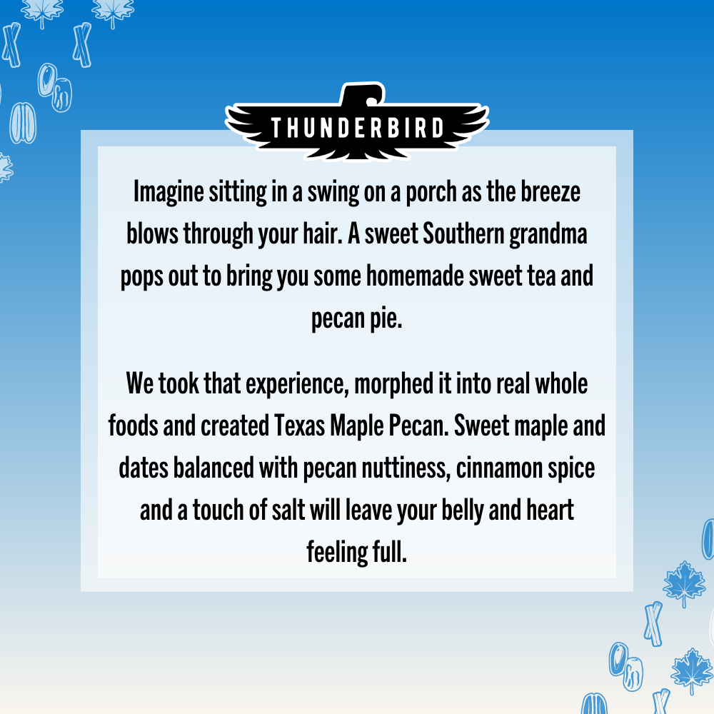 Texas Thunderbird Superfood Bars