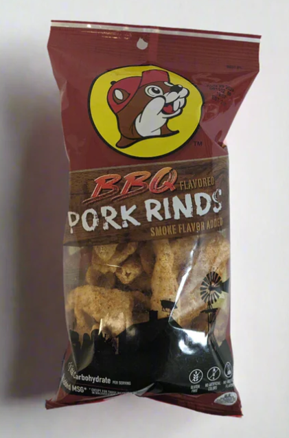 Buc-ee's Pork Rinds – Dill Pickle, BBQ, Chili Limon, Original & Habanero Flavors - Locally Texas.
