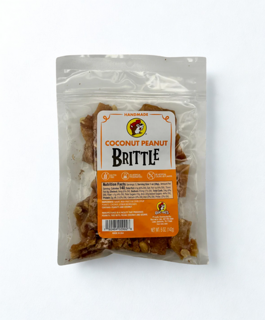 Handmade Peanut Brittle Duo – Jalapeño & Coconut | Buc-ee's Original - Locally Texas. 