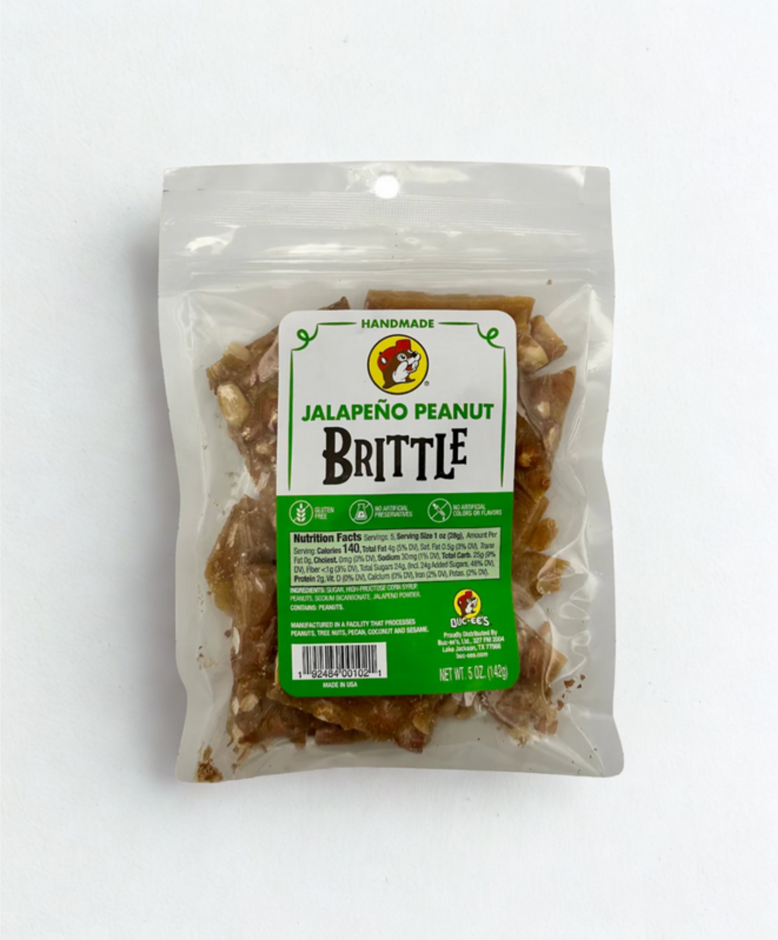 Handmade Peanut Brittle Duo – Jalapeño & Coconut | Buc-ee's Original - Locally Texas. 