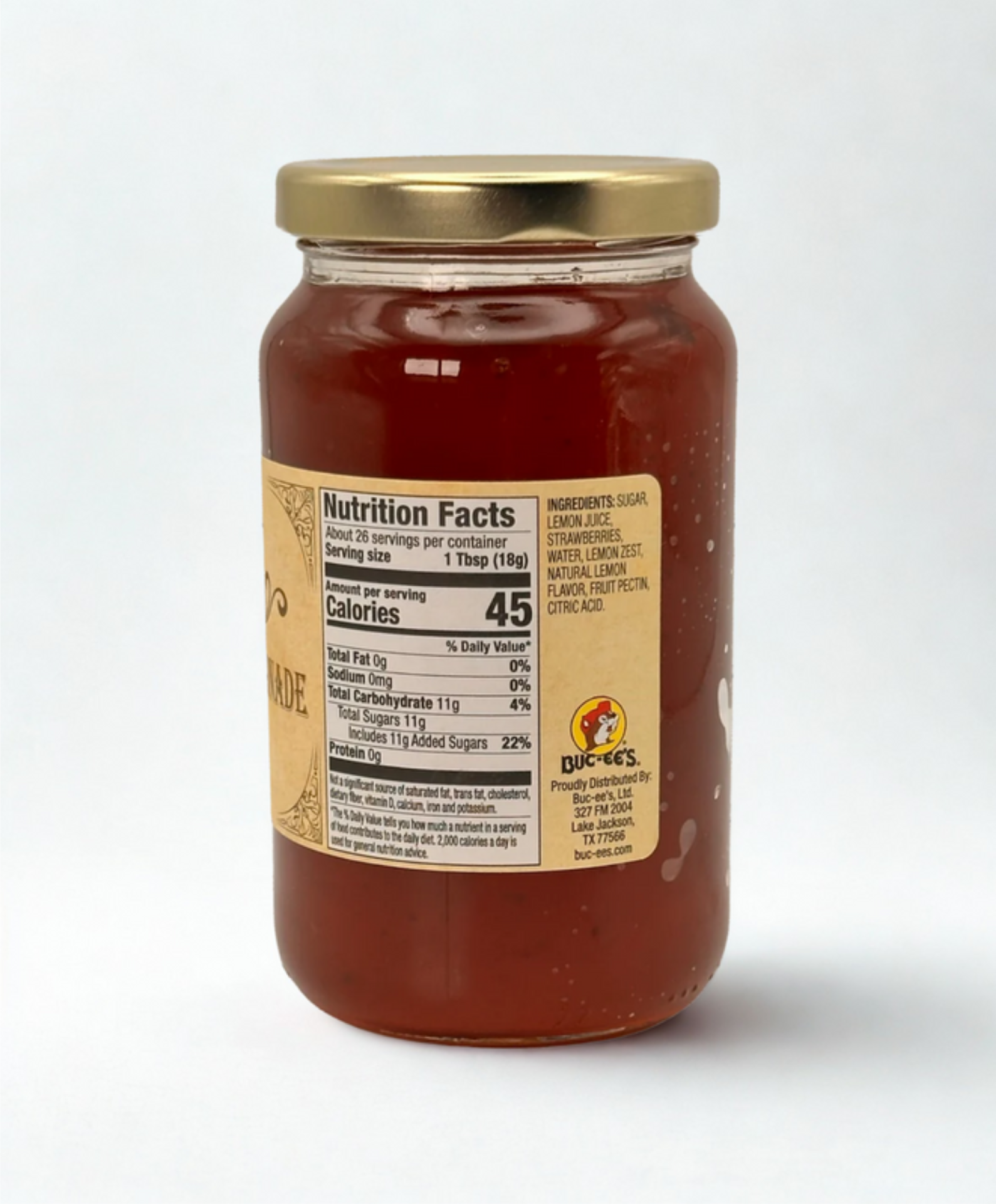 Buc-ee’s Strawberry Lemonade Jam – Bright, Sweet & Perfectly Tangy - Locally Texas. 