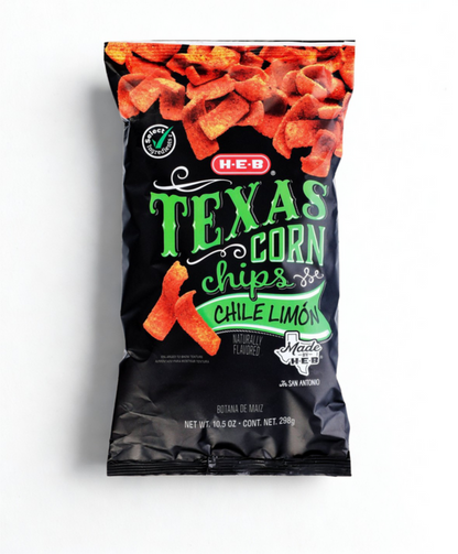 H‑E‑B™️ Texas Corn Chips Chile Limon
