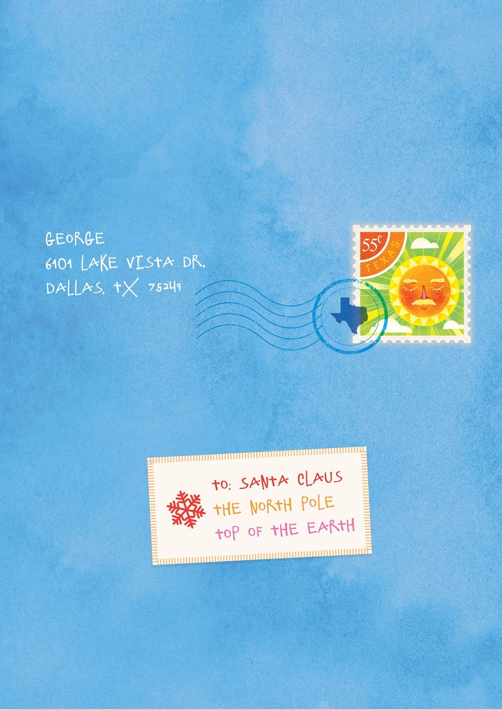 Dear Santa, Love Texas - Locally Texas. 