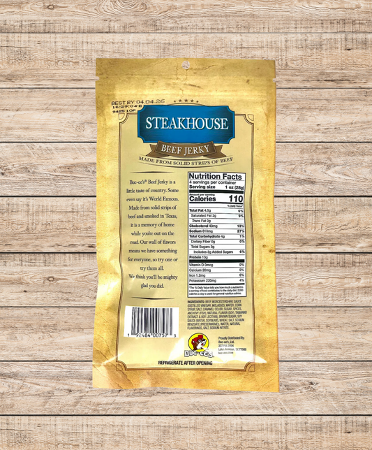 Buc-ee’s™️ Beef Jerky – Premium Texas-Style Jerky in All Flavors
