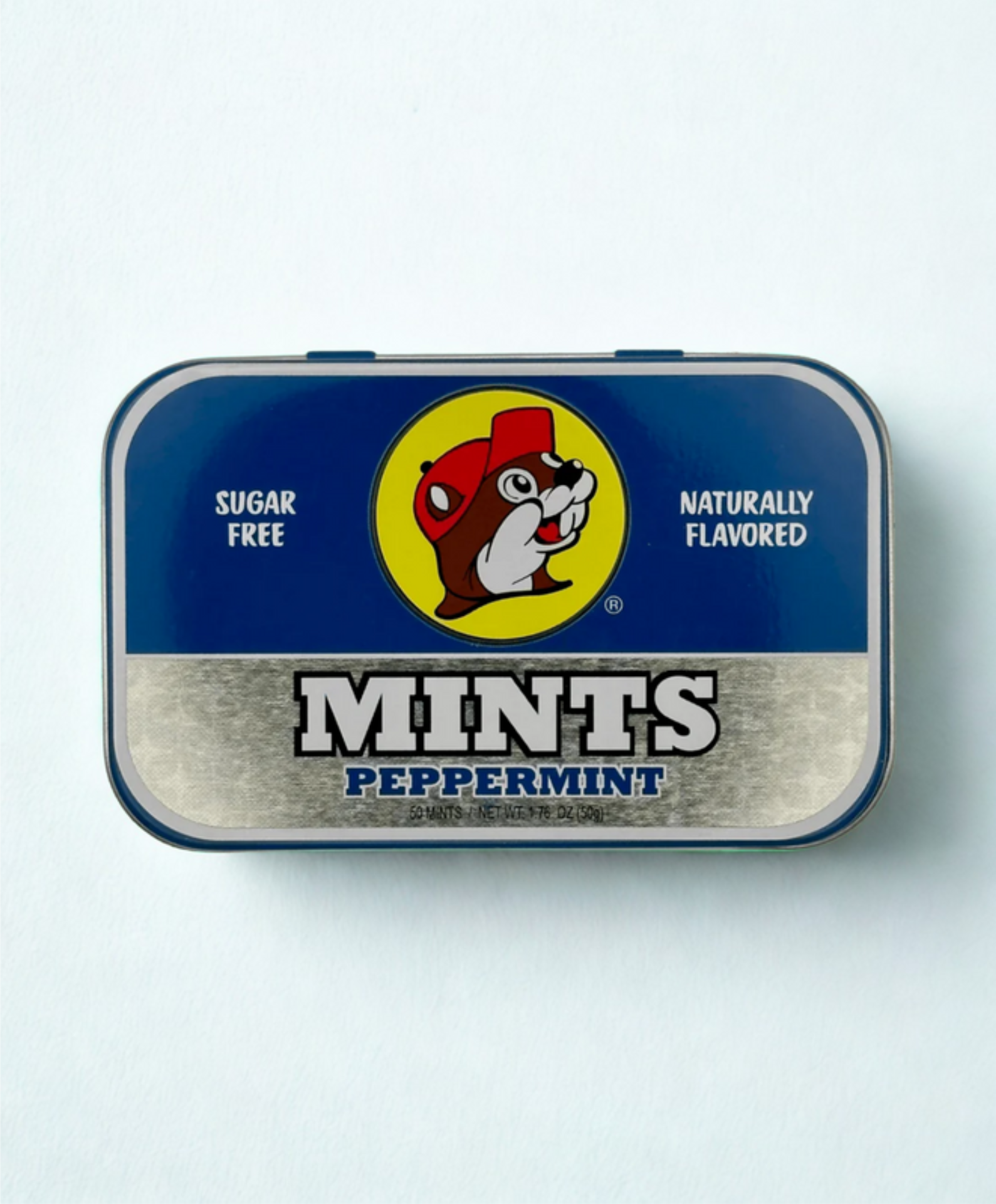 Buc-ee’s Sugar-Free Mints – 4 Flavors (Wintergreen, Peppermint, Cinnamon, Cotton Candy, Orange Sours) - Locally Texas. 