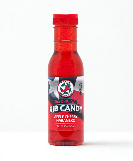 Texas Pepper Jelly Rib Candy – Apple Cherry Habanero - Locally Texas. 