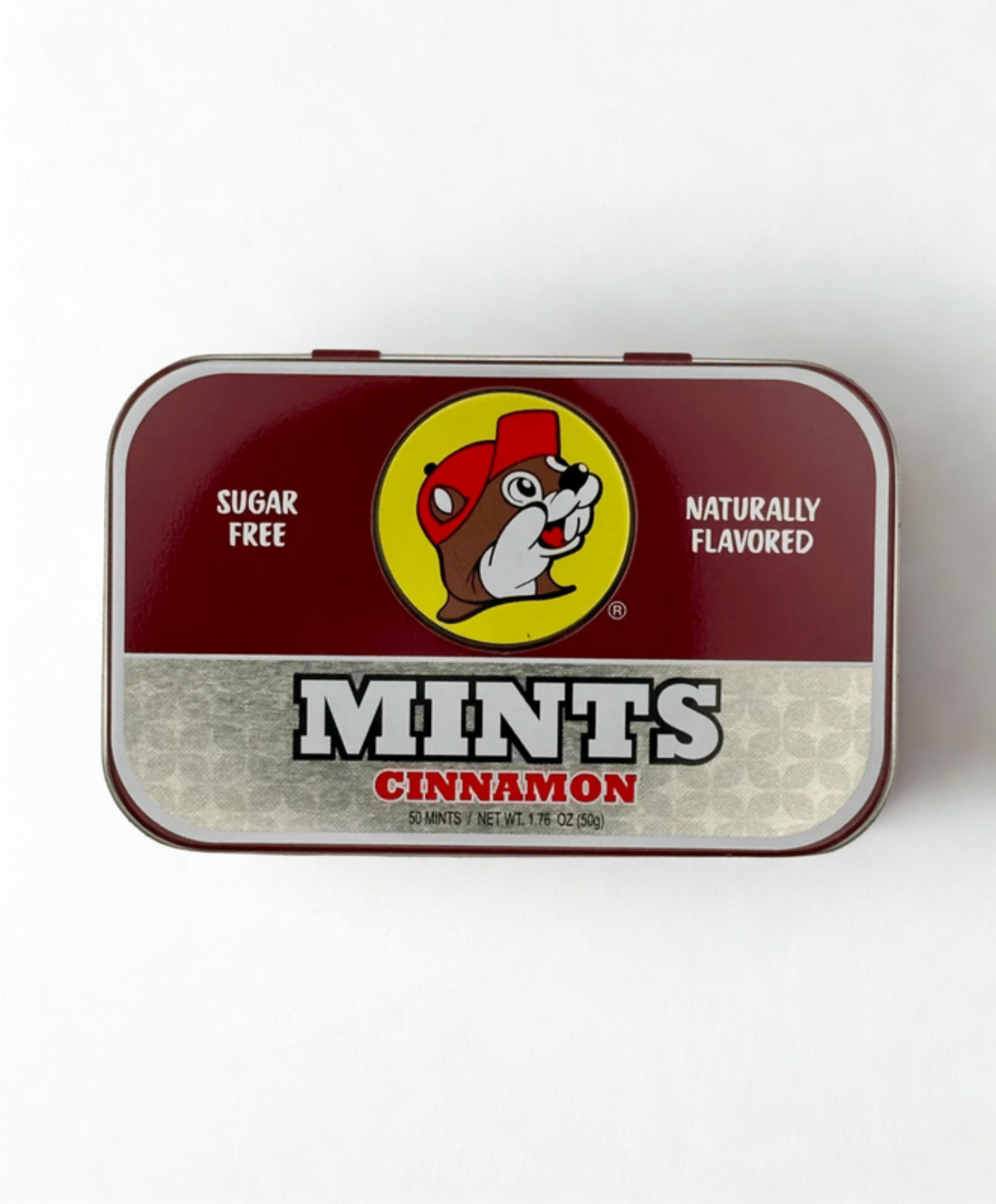 Buc-ee’s Sugar-Free Mints – 4 Flavors (Wintergreen, Peppermint, Cinnamon, Cotton Candy, Orange Sours) - Locally Texas. 