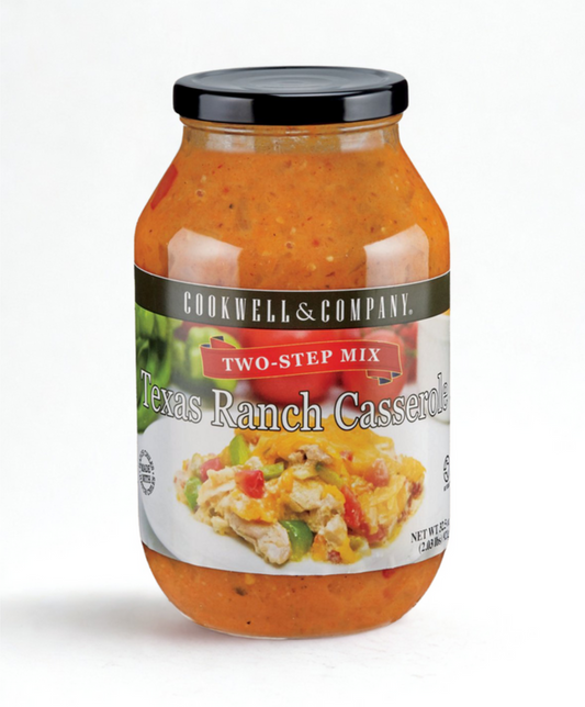 Cookwell & Co. Two-Step Mix – Texas Ranch Casserole - Locally Texas. 