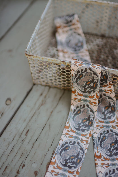 Bloomin' Bronc Western Cowgirl Silk Twilly