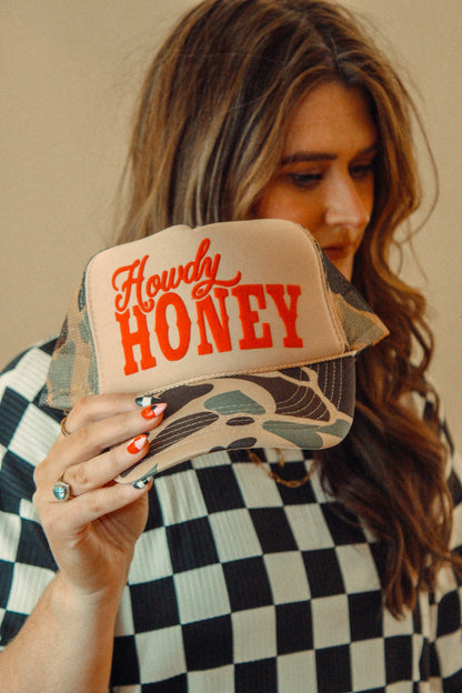 Underground Original Design: Howdy Honey, Western Trucker Hat