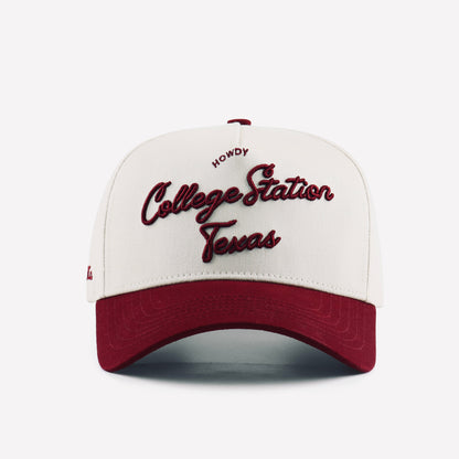 The "College Station" Script Hat
