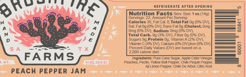 Peach Pepper Jam