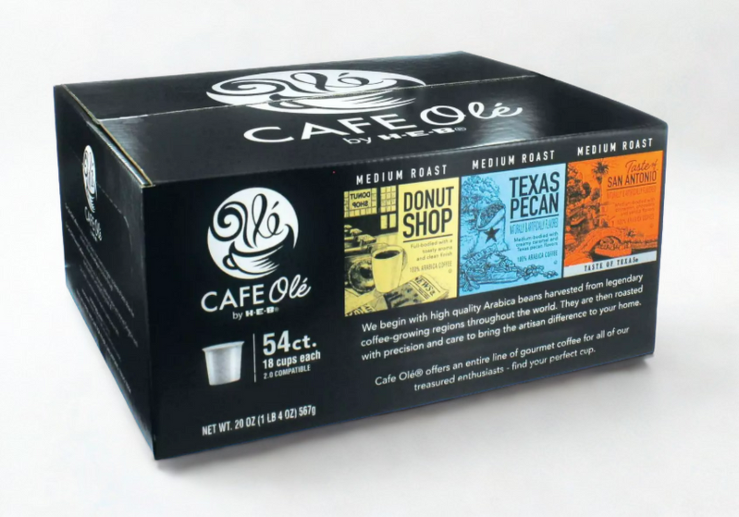 H-E-B Cafe Olé Texas Coffee Pods