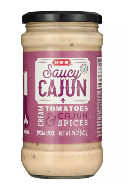 H-E-B Gourmet Cream Sauces – Saucy Cajun & Creamy Poblano