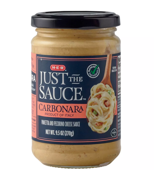 H-E-B Just the Sauce – Premium Italian-Inspired Sauces
