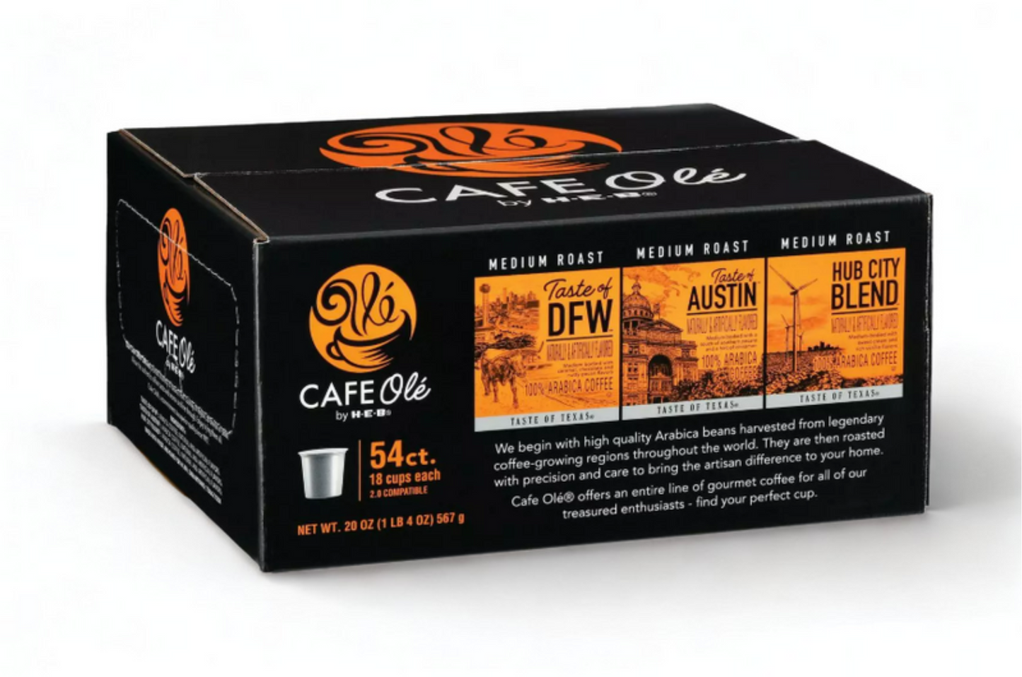 H-E-B Cafe Olé Texas Coffee Pods