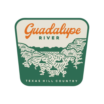 Guadalupe River Hill Country Sticker