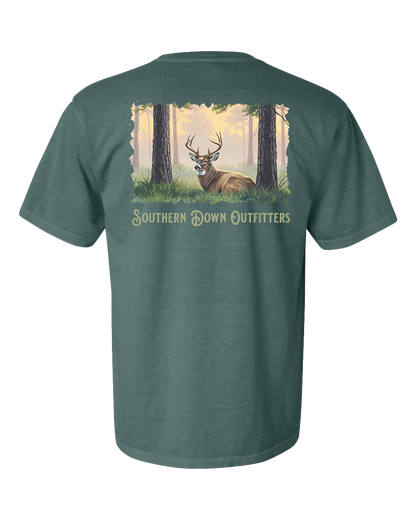 Bedded Down Buck Tee