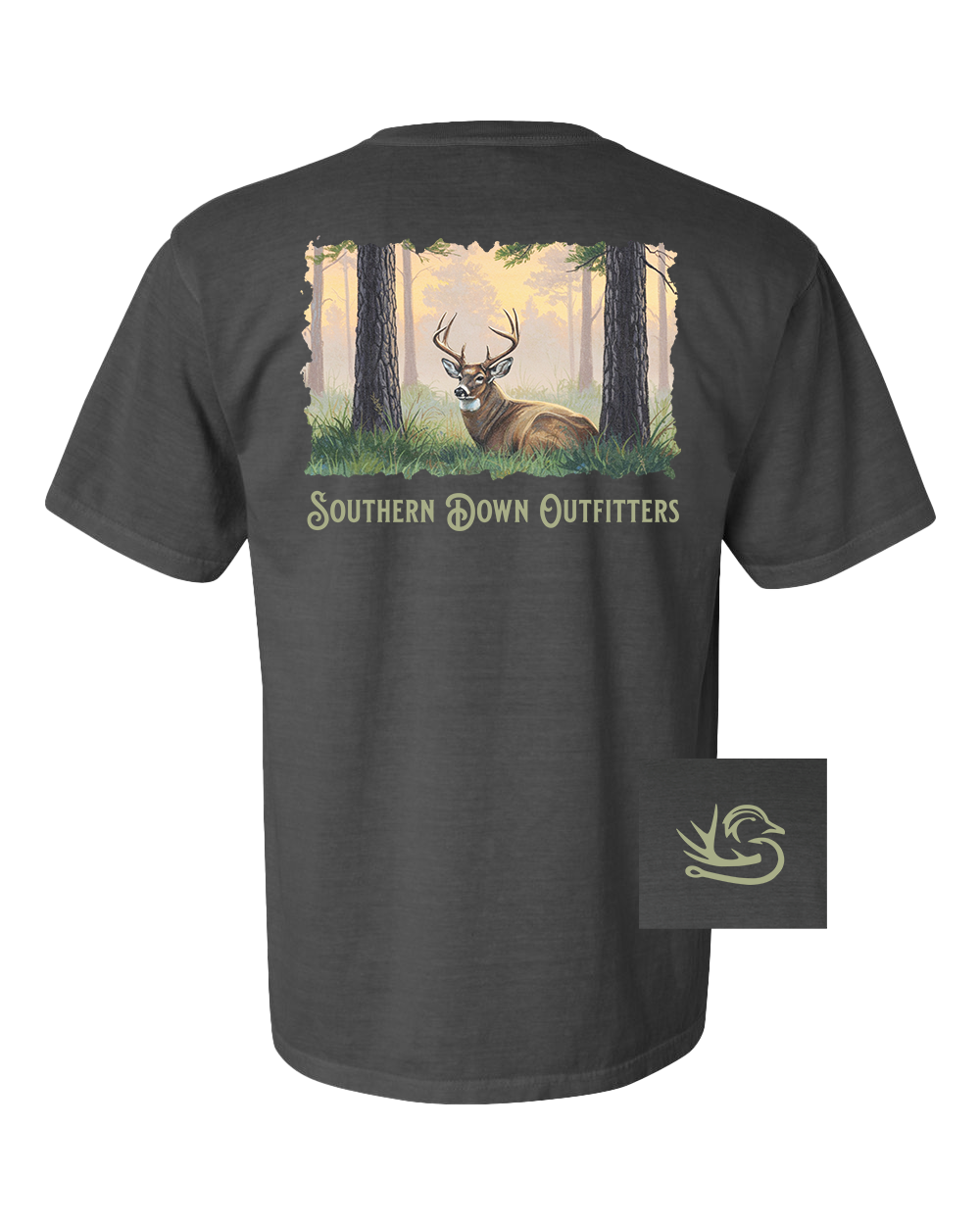 Bedded Down Buck Tee