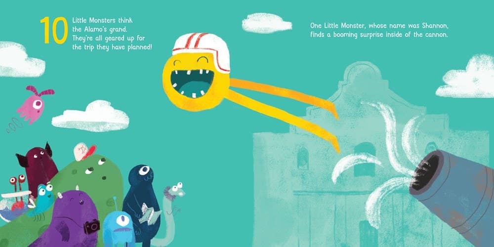 10 Little Monsters Visit Texas